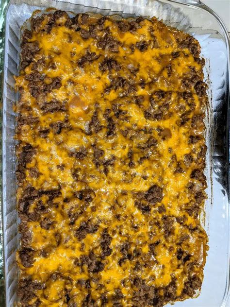 Mouth Watering Keto Cheeseburger Casserole Eight Five Five