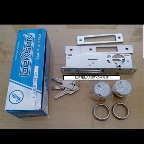 Jual Kunci Pintu Kunci Pintu Alumunium Kaca Swing Key Silinder Bulat