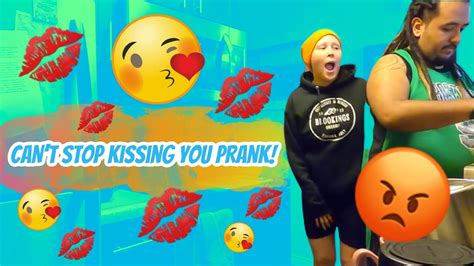 Cant Stop Kissing You Prank On My Boyfriend Youtube