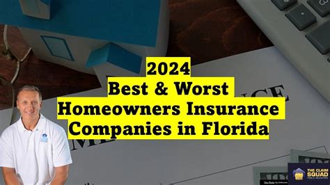 Best And Worst Homeowners Insurance Companies In Florida 2024 Youtube