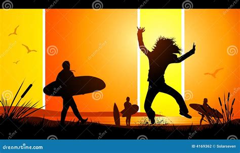 Summer Soul stock illustration. Illustration of beach - 4169362