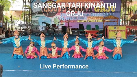 Sanggar Tari Kinanthi Live Performance Tari Indang Badinding Youtube