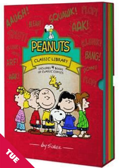 Peanuts Classic Library Include 4 Book Of Classic Comics Bookxcess