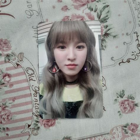 Jual PHOTOCARD RED VELVET WENDY PERFECT VELVET Shopee Indonesia