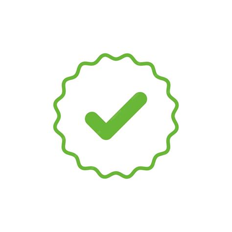 Premium Vector Check Mark Checklist Circle Badge Vector Template