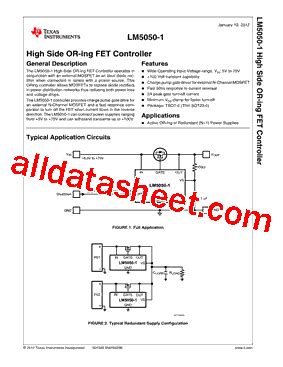 Lm Mk Datasheet Pdf Texas Instruments