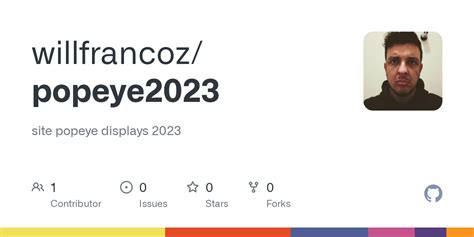 GitHub - willfrancoz/popeye2023: site popeye displays 2023