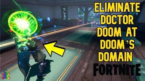 Eliminate Doctor Doom At Dooms Domain Guide Fortnite Fortnite Fortnite Chapter 2 Season 4