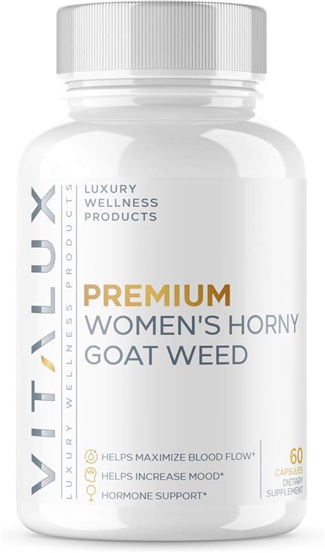 Amazon VITALUX 1 Rated Premium Women S 9 In 1 Horny Goat Weed