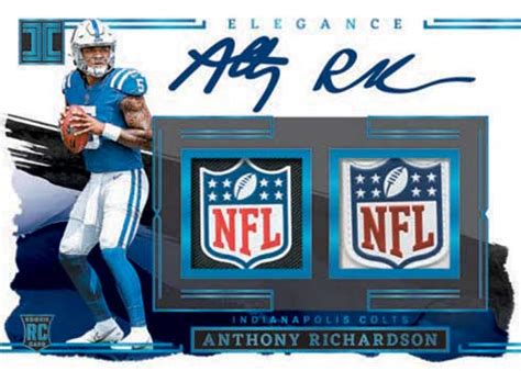 Panini Impeccable Football Checklist Box Info Release Date