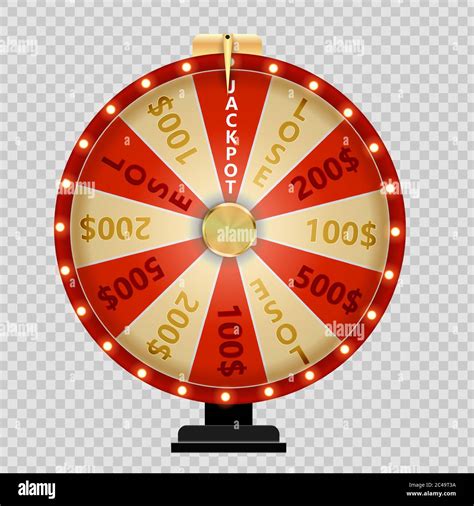 Wheel Of Fortune Lucky Icon Vector Illustration Stock Vector Image