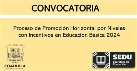 Convocatoria Proceso de Promoción Horizontal por Niveles con