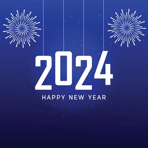 HAPPY NEW YEAR 2024 Festive New Year S Eve Party Background Greeting