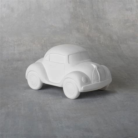 Ready To Paint Ceramic Bisque Cute Car