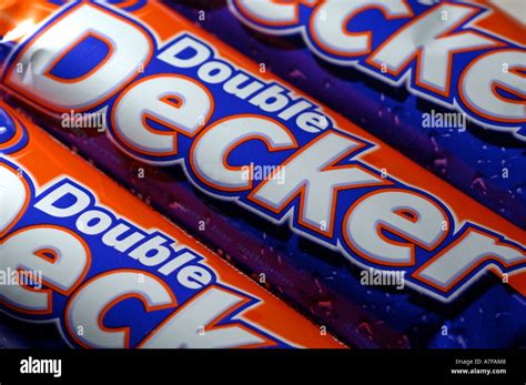 Double Decker chocolate bar Stock Photo - Alamy