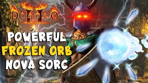 Powerful Frozen Orb Nova Sorceress Build Guide For Diablo Resurrected