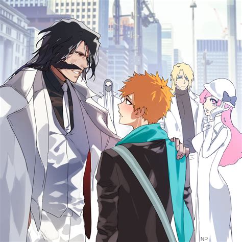 Kurosaki Ichigo Yhwach Meninas Mcallon As Nodt And Jugram