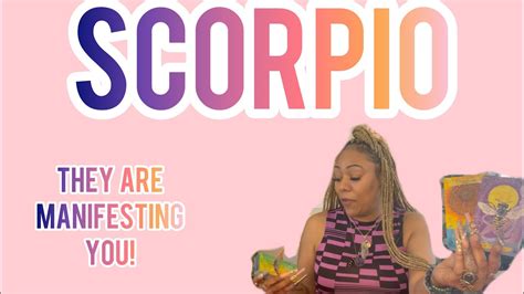 ♏️ Scorpio Someone Is Manifesting You Strongly Scorpio They Want You