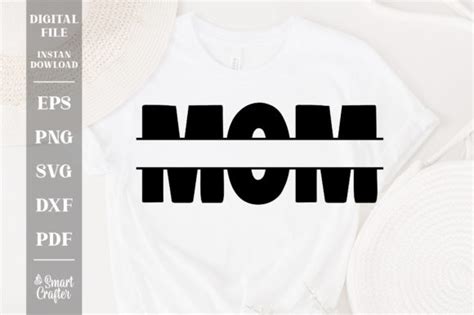 Mom Svg Split Mom Svg Mothers Day Svg Graphic By Smart Crafter · Creative Fabrica