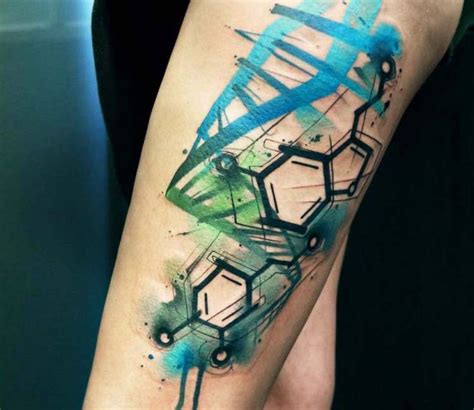 Chemical Dna Tattoo By Uncl Paul Knows Post 24645 Dna Tattoo Tech