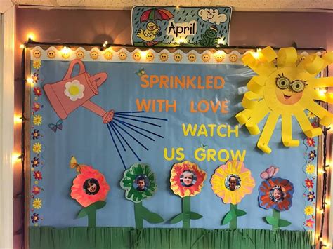 Spring Bulletin Board Spring Bulletin Boards Preschool Spring