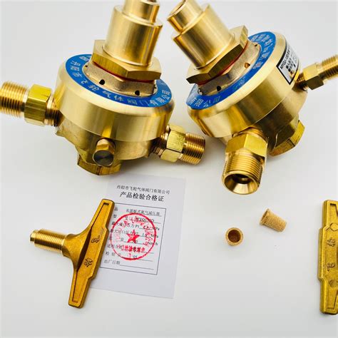 Full Brass Oxygen Argon Hydrogen G34 Gas Pressure Regulator Welding Regulator And Gas Regulator