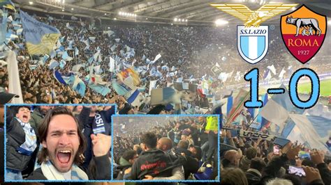 LAZIO ROMA 1 0 LIVE REACTION In CURVA NORD LAPOTEOSI DellOLIMPICO