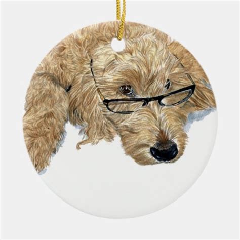 Goldendoodle Christmas Ornament Zazzle