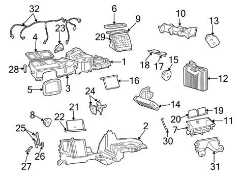 Jeep Grand Cherokee Air Conditioner Parts