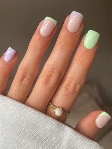 Classy Spring Nail Designs And Colors In Simple Gel Nails