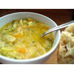 Луковый суп с капустой и лимоном – кулинарный рецепт