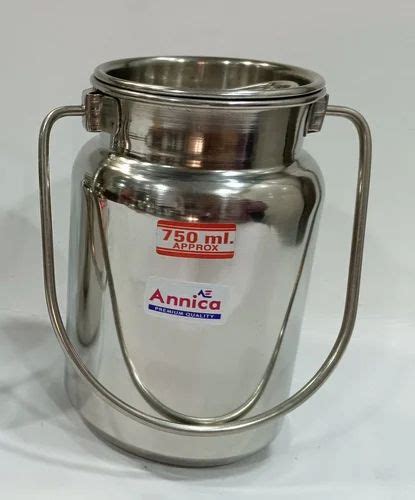 Ml Stainless Steel Milk Can At Rs Kg Stainless Steel Milk Cans