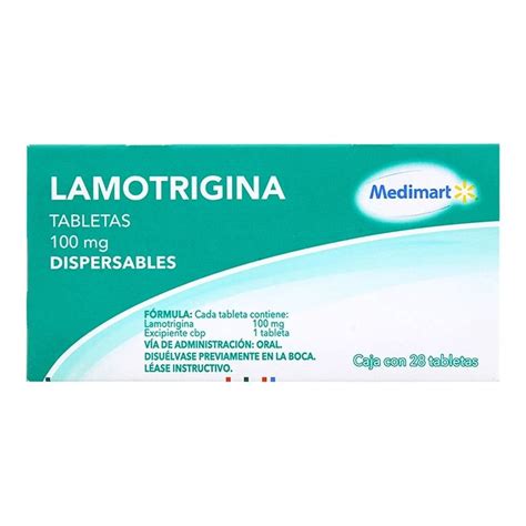 Lamotrigina Medimart Mg Tabletas Dispersables Walmart