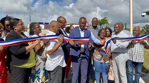 Région Guadeloupe Inauguration de la déchèterie de Petit Bourg plus