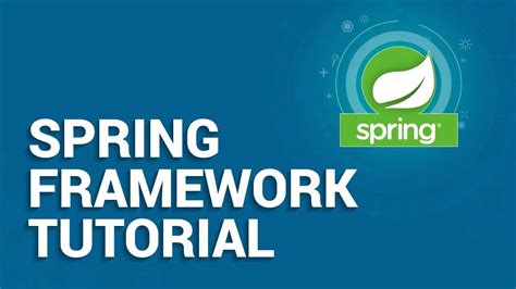 Spring Framework Tutorial Getting Started With Spring