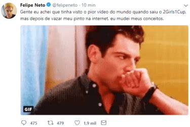 Felipe Neto Vaza Suposto Nude Do Youtuber Nas Redes Sociais