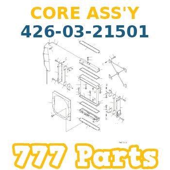 426 03 21501 Komatsu CORE ASS Y