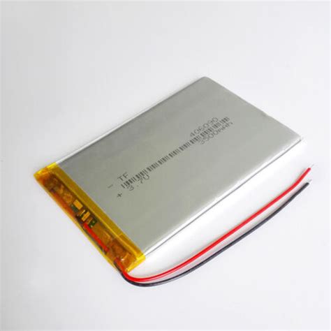 3 7V 406090 3500mAh LiPo Polymer Rechargeable Battery For Tablet PC