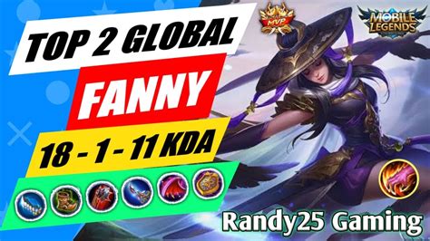 Fanny Gameplay Top Global By Randy25 Gaming Giveaway Skin Mobile