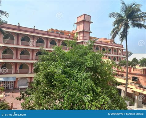 Beautiful View of the ISKCON Temple, Mayapur, West Bengal Stock Photo ...