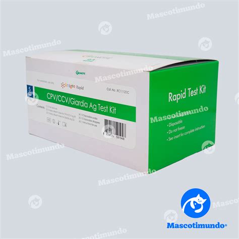 Cpv Ccv Giardia Ag Test Kit Pruebas Mascotimundo