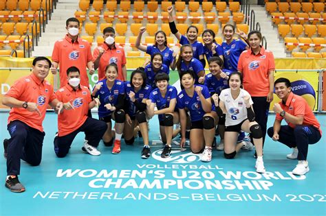 Thailand Taste First Win At Fivb Womens U20 World Championship After 3