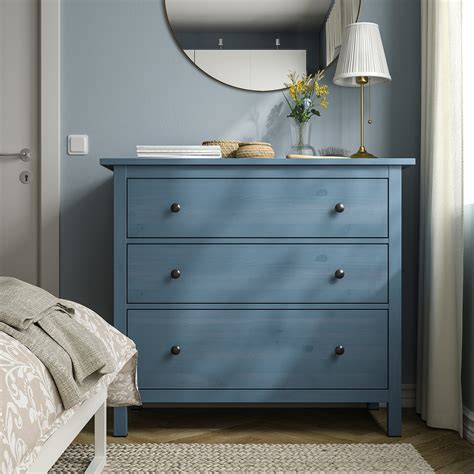 Ikea Hemnes Dresser Blue