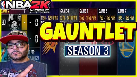 How To Get Good Players In Nba K Mobile Season Gauntlet Guide