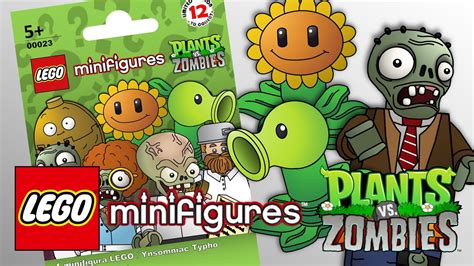 LEGO Plants VS Zombies Colección Completa Minifiguras Custom