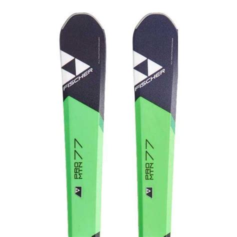 Fischer Pro MTN 77 RS 11 Alpine Skis Black Snowinn