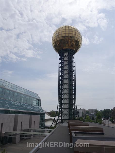 Visiting the Knoxville World's Fair Sunsphere - ImagiNERDing