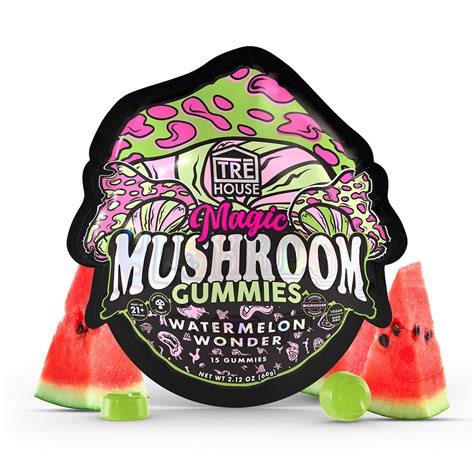 Tre House Watermelon Wonder Magic Mushroom Gummies Ct Direct Delta