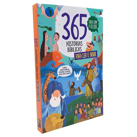 Kit 365 Histórias Bíblicas para Ler e Ouvir 333 Histórias da Bíblia