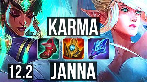 KARMA Aphelios Vs JANNA Kog Maw SUP Rank 2 Karma 2 0 10 NA